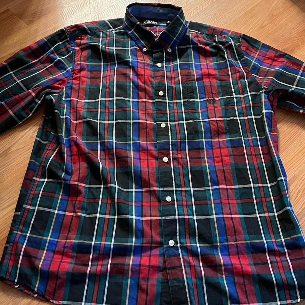 CHAPS plaid shirt